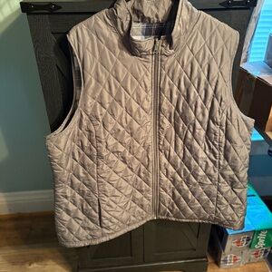 Quilted Gray Vest